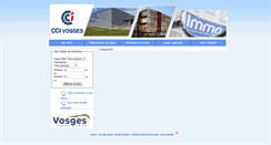 Desktop Screenshot of bourse-immo.vosges.cci.fr